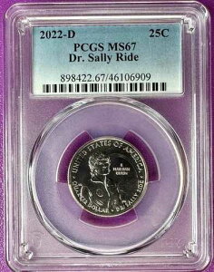 2022�N D 25�Z���g �T���[�E���C�h���m �A�����J���E�E�B�����Y�E�N�H�[�^�[ PCGS MS67