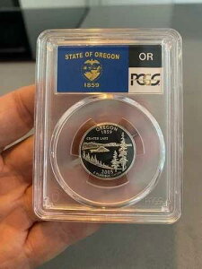 2005-S 25�Z���g �X�e�[�g�N�H�[�^�[ �I���S�� PCGS PR69 DCAM 90% �V���o�[
