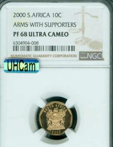 2000�N ��A�t���J 10�Z���g NGC PF68 MAC UCam 2ND FINEST SPOTLESS 3,703�����s