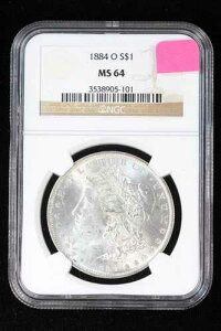 1884-O �����K���E�_���[ NGC MS64 3GO4
