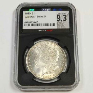 1880 P NGC X MS 9.3 - ���Ɏ� - �␻�����K���h�� - 1�h���č��R�C�� #49157A