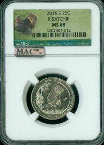2015 S �L�T�`�G �N�H�[�^�[ NGC MS68 MAC �t�@�C�l�X�g ���W�X�g�� & �X�|�b�g���X *