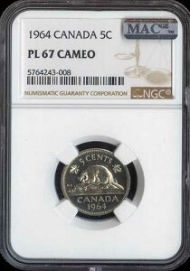 1964�N�J�i�_5�Z���g5C NGC PL67�J���IMAC - �i��