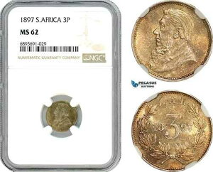 AJ992�A��A�t���J�iZAR�j�X���[�y���X�i3P�j�A1897�N�A�v���g���A�����ǁA��ANGC MS62
