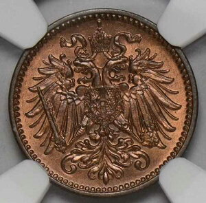 NG0223 �I�[�X�g���A 1913�N �w���[ NGC MS 65RB �����z��