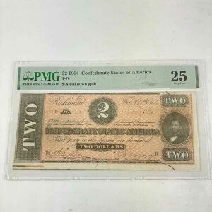 PMG�O���[�h $2 2�h�� 1864�N �A�����J�A���� T-70 25 VF