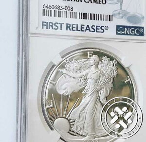 2022 W �C�[�O�� $1 NGC �v���[�t 68 �E���g���J���I �V���o�[�R�C�� �C�[�O�� �t�@�[�X�g�����[�X