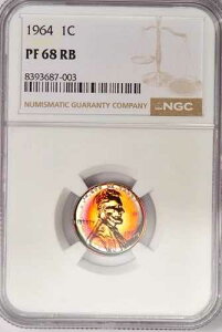 1964�N �����J�[���L�O�� �g�[�����H �Z���g�v���[�t NGC PF 68 RB PR68RB �g�[�����H�R�C�� 1�Z���g