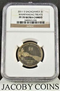 2011 S �T�J�K�E�B�A $1 NGC PF70 �E���g�� �J���I - �����p�m�A�O���