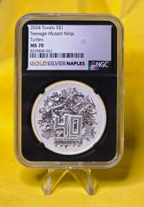 2024�N�c�o�� S$1 ?�e�B�[���G�C�W�E�~���[�^���g�E�j���W���E�^�[�g���Y? MS70 NGC