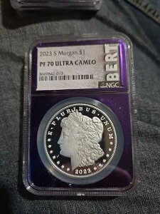 ���[�K�� 2023-S $1 PF 70 �E���g���J���I NGC BERT �p�[�v���R�A