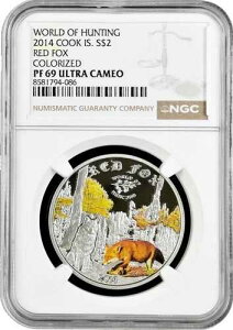 �N�b�N���� 2�h�� 2014�N NGC PF69 UC�A�u��̐��E - ���b�h�t�H�b�N�X�v���