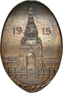 1915�N PAN-PACIFIC EXPO FRISCO �G�����Q�C�e�b�h 1915S �����J�[���Z���g NGC MS65 M&D-4 POP 1/0