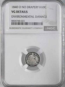 1840-O H10C ���R�̏��_�� ���_�C���� N/DRAP NGC VG �ڍ� ENVIRO DMG 8404748-023