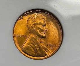 1945 D 1C MS 67 RD NGC リンカーン・ウィート・ペニー - 古い石鹸入れ