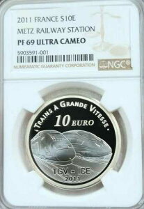 2011�N �t�����X �V���o�[ 10���[�� ���b�c�w NGC PF 69 �E���g���J���I �g�b�v�|�b�v