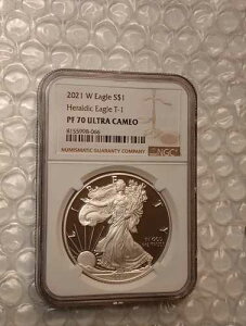 �A�����J 1�h����݁A2021�N W�C�[�O�� S$1 ��͕t���C�[�O�� T-1�ANGC PF 70 �E���g���J���I