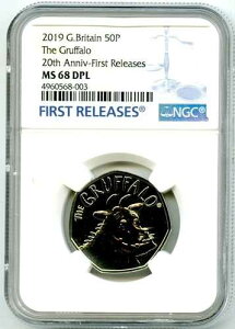 2019�N �C�M���X 50�y���X NGC MS68 DPL �O���t�@�� 20���N�L�O ������J