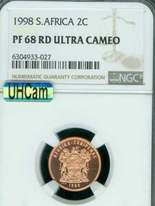 1998�N ��A�t���J 2�Z���g NGC PF68 MAC UHCAM 2ND FINEST SPOTLESS 3,051�� ���s *