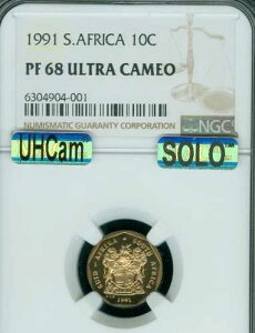 1991�N ��A�t���J 10�Z���g NGC PF68 MAC UHCam SOLO �ō����O���[�h & MAC �X�|�b�g���X *