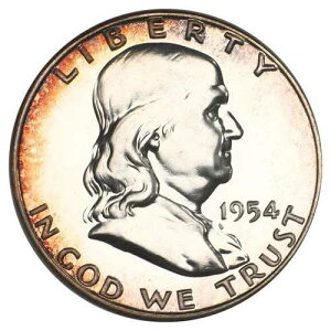 1954�N �t�����N���� �V���o�[ �v���[�t �n�[�t�h�� NGC PR66 �g�[�� GEM �t�B���f���t�B�A������ USA