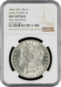 1896�N �g�b�v100 �����K���E�_���[ VAM-19 MPD '8' NGC UNC �ڍ� (B-1)