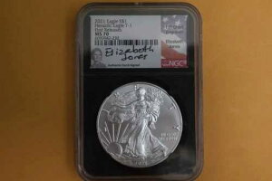 2021�N �V���o�[�C�[�O�� NGC MS70 �G���U�x�X�E�W���[���Y T-1 �t�@�[�X�g�����[�X
