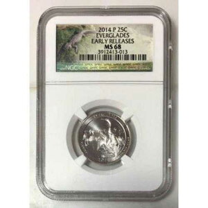2014�N �G�o�[�O���C�Y ATB �N�H�[�^�[ NGC MS68 ***Rev Tye's Coin Stache*** #3013118