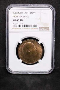 1�y�j�[ 1902�N �G�h���[�h7�� �����BS.3990�BBU NGC MS63 RB
