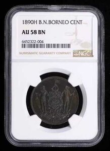 1890 H �C�M���X�̖k�{���l�I �Z���g NGC AU-58 BN