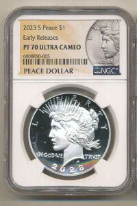 2023 S PEACE �V���o�[ �_���[ NGC PF70 ���������[�X �E���g�� �J���I - �茳�� - ���C�u !!