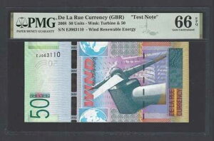 De La Rue (GBR)�A50�P�ʁA2008�N�A���͍Đ��\�G�l���M�[�A�u�e�X�g�m�[�g�vUNC�O���[�h66