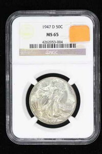 1947-D �E�H�[�L���O�E���o�e�B�E�n�[�t�_���[ NGC M 65 3Q5A