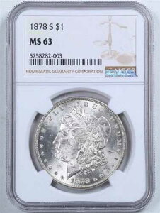 1878-S 1�h�� �����K����� MS63 NGC 5758282-003