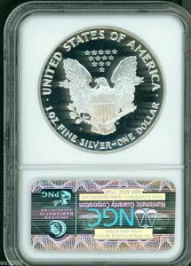 1993-P �A�����J�� �V���o�[ �C�[�O�� ASE NGC S$1 PF69 PR69 �v���[�t �v���~�A���i�� PQ