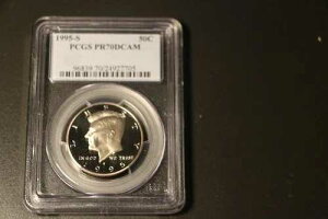 1995-S �N���b�h�v���[�t �P�l�f�B �n�[�t�_���[ PCGS PR70DCAM �g�b�v�O���[�h�IPOP 1671