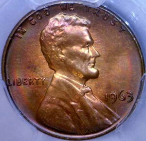 1963�N �g�[�����H PCGS MS64 �����J�[���Z���g ���������C���{�[�g�[�� �R�C�� #250 �I�t�@�[�����Ă�������