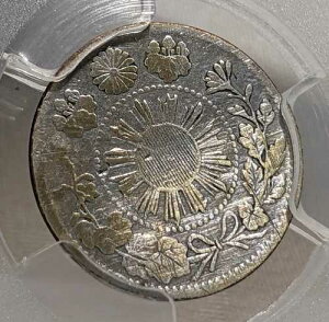 ���{ (1871) M4 5�K PCGS���� ���̓N���[�j���O�ς�-VF�ڍ� ���{ JNDA 01-34