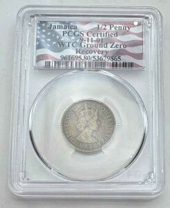 1955�N�W���}�C�J1/2�y�j�[�R�C�� - PCGS�Ӓ�ς� WTC�O���E���h�[������ - 2001�N9��11��
