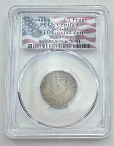 1958�N�W���}�C�J1/2�y�j�[�R�C�� - PCGS�Ӓ�ς� WTC�O���E���h�[������ - 2001�N9��11��