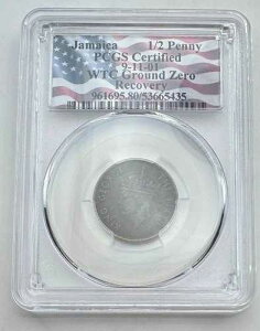 1950�N�W���}�C�J1/2�y�j�[�R�C�� - PCGS�Ӓ�ς� WTC�O���E���h�[������ - 2001�N9��11��