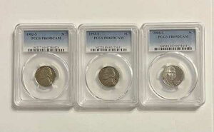 1982-S�A1993-S�A2008-S PCGS PR69 DCAM 5�Z���g�j�b�P�� 3���Z�b�g