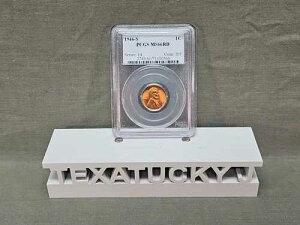 1946-S �����J�[�� 1�Z���g �E�B�[�g�y�j�[ PCGS MS66RD ���b�h���X�^�[ �V���[�v�f�B�e�[��