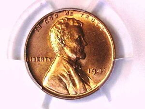 1941�N P �����J�[�� �E�B�[�g �Z���g 1�Z���g �y�j�[ PCGS MS 66 RD 38208556