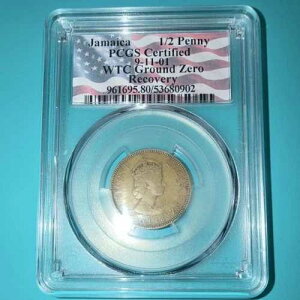 �W���}�C�J 1958�N 1/2�y�j�[ PCGS WTC �O���E���h�[�������F��R�C��