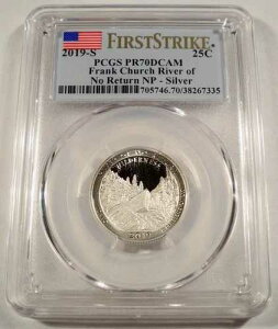 2019-S �V���o�[ 25�Z���g PCGS PR70DCAM ���o�[�E�I�u�E�m�[�E���^�[�� N �p�[�N �N�H�[�^�[�v���[�t DCAM DC