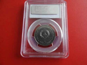 * DDR 5 �}�[�N 1975 PCGS MS67 * �g�[�}�X�E�}�� (KOM)(4)-