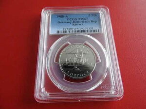 * DDR 5�}�[�N 1988 PCGS MS67 * ���X�g�b�N�iKOM�j(4)-