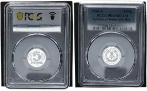 5 �y�j�q 1986-A DDR PCGS PR68DCAM �v���[�t 113612-