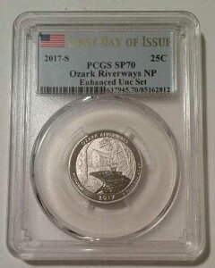 2017�N S �I�U�[�N�E���o�[�E�F�C�Y�������� �N�H�[�^�[ �G���n���X�h SP70 PCGS FDI